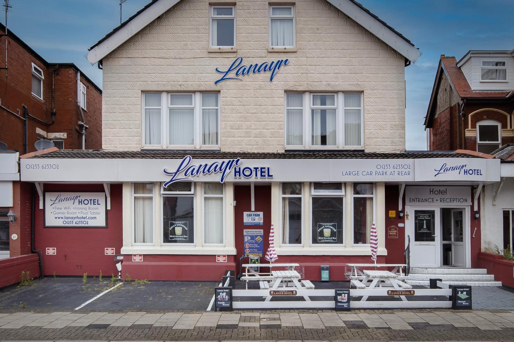 Lanayr Hotel Blackpool Kültér fotó
